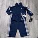 Adidas Matching Sets | Adidas Toddler Track Outfit | Color: Blue/White | Size: 9-12mb