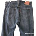 Levi's Jeans | Levi's 501 Original Button Fly Denim Jeans Black Sz 40 | Color: Blue | Size: 40