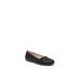 Women's Northern Flat by LifeStride in Black Fabric (Size 11 M)