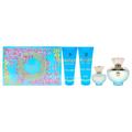 Versace Dylan Turqoise Pour Femme 4 Piece Gift Set: Eau De Toilette 100ml - Shower Gel 100ml - Body Lotion 100ml - Eau De Toilette 5ml