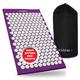 Acubliss Acupressure Mat —Acupuncture Mat 8,358 Nails for Increased Energy, Stress, Back Pain & Neck Pain Relief, Deep Sleep, Relaxation — Massage Mat — Carry Bag, Size 68 x 42 x 2 cm, Purple