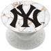 PopSockets White New York Yankees Marble Design PopGrip