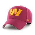 Men's '47 Burgundy Washington Commanders MVP Adjustable Hat