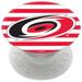 PopSockets White Carolina Hurricanes Stripes Design PopGrip