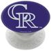 PopSockets White Colorado Rockies Team Design PopGrip