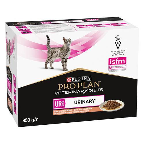 20x 85g PRO PLAN Veterinary Diets Feline UR ST/OX - Urinary Lachs PURINA Katzenfutter nass