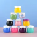 Petit pot cosmétique en plastique 10g 1 pièce style africain pour tous les jours fard à