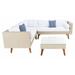 Safavieh Outdoor Analon Sectional Conversation Set