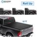 ECCPP 8FT Truck Bed Cover Kit Roll Up Tonneau Cover For Chevy Silverado 1500 1999-2006 for Chevy Silverado 2500 1999-2004 for Chevy Silverado 2500 HD 2001-2006 - Only Fits 8FT Ttuck Bed
