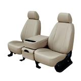 CalTrend Center 40/20/40 Split Back & 60/40 Cushion Faux Leather Seat Covers for 2014-2015 Toyota Land Cruiser - TY508-05LX Sandstone Insert and Trim