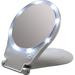 Floxite Lighted 10X Magnifying Mirror - Travel Makeup Mirror with Lights Foldable LED Vanity Mirror