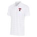 Men's Antigua White/Royal Texas Rangers 19th Hole Polo