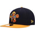 Men's New Era Navy/Gold Philadelphia 76ers Midnight 59FIFTY Fitted Hat
