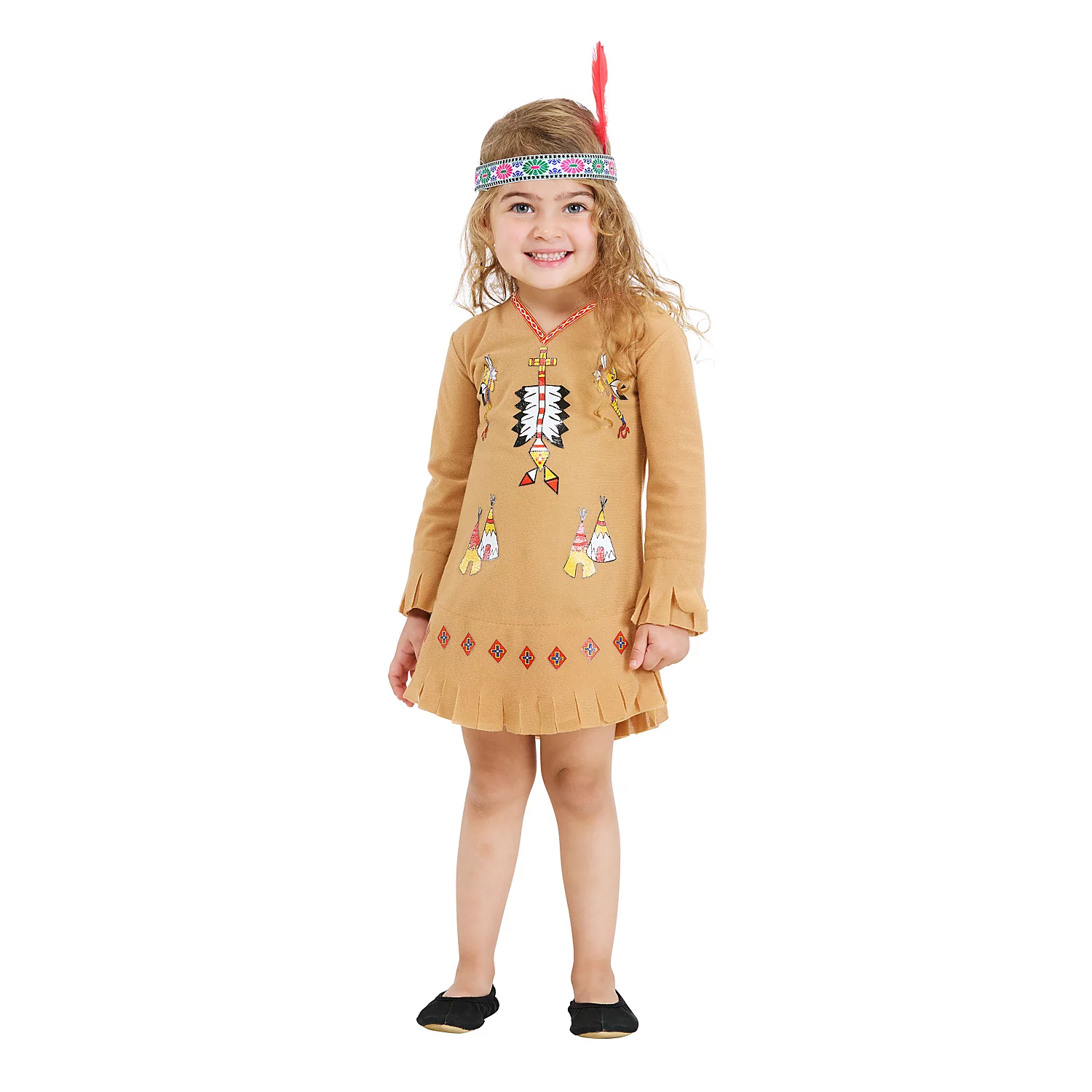Kleinkinderkostüm Indianer, braun Image