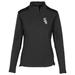 Women's Levelwear Black Chicago White Sox Daybreak Quarter-Zip Pullover Top