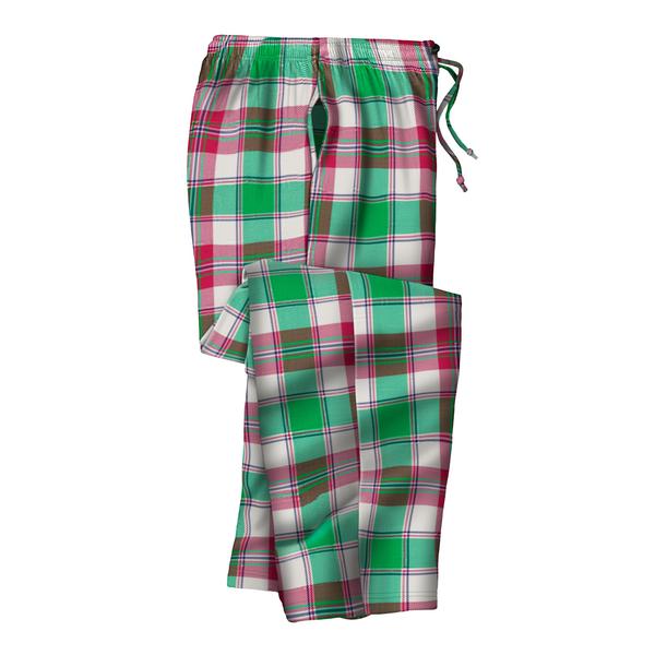 mens-big---tall-microfleece-pajama-pants-by-kingsize-in-holiday-plaid--size-2xl--pajama-bottoms/