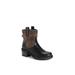 Women's Arlene Bootie by MUK LUKS in Black Ombre (Size 6 M)