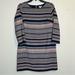 J. Crew Dresses | J Crew Shift Dress Long Sleeve Stripes | Color: Blue | Size: 4p