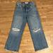 Free People Jeans | Free People Distressed Jeans Size 25 (Free Shipping On Orders >$75) | Color: Blue | Size: 25