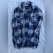 American Eagle Outfitters Tops | American Eagle Button Down Top Xs | Color: Blue/White | Size: Xs
