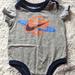 Nike One Pieces | Baby Boy Nike Swoosh Basketball Inside Size 6 M | Color: Blue/Gray | Size: 6-9mb