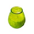 We Can Source It Ltd - Low Boy Candles - 70 Hour Burn Time - For Home and Commercial Use - Candle Wax Jars - Lime Green - 12 Wax Jars