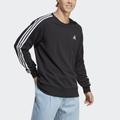 Sweatshirt ADIDAS SPORTSWEAR "M 3S FT SWT" Gr. XL, schwarz (black) Herren Sweatshirts