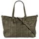 Shopper SAMANTHA LOOK Gr. B/H/T: 48 cm x 30 cm x 13 cm onesize, grün Damen Taschen Handtaschen