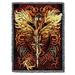 Pure Country Weavers Flameblade Fantasy Dragon Blanket Cotton in Black | 54 W in | Wayfair 8616-T