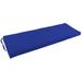Winston Porter Indoor Bench Cushion Polyester/Cotton Blend in Red/Blue/Black | 3 H x 54 W in | Outdoor Furniture | Wayfair 954X19-TW-RB