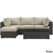 Stopover Outdoor Patio 5-piece Sectional Set