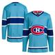 Men's adidas Light Blue Montreal Canadiens Reverse Retro 2.0 Authentic Blank Jersey