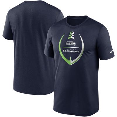 Nike College Navy Seattle Seahawks Icon Legend Performance-T-Shirt für Herren Image