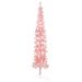 The Holiday Aisle® Christmas Tree Decoration Slim Artificial Half Xmas Tree w/ Stand | 17.7 D in | Wayfair B7EC5F0C157D45298567237BCBA08FD3