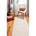 White 66 x 44 x 0.25 in Area Rug - Union Rustic Gullens Geometric Machine Made Looped/Hooked Area Rug in Ivory | 66 H x 44 W x 0.25 D in | Wayfair