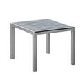 Inval Madeira 4-Seat Patio Outdoor Dining Table Gray/Slate