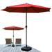 Garden Pool Rib Courtyard 6 Umbrella Terrace Swimming Placeme Beach Market Table Home Textiles Christmas Garden Supply