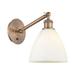 Innovations Lighting - Ballston Dome - 1 Light Wall Sconce In Industrial