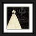 Adams Emily 15x15 Black Ornate Wood Framed with Double Matting Museum Art Print Titled - French Couture I