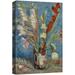 wall26 Canvas Print Wall Art Gladioli Chinese Aster Flower by Vincent Van Gogh Classic Historic Illustrations Fine Art Decorative Rustic Multicolor Colorful for Living Room Bedroom Office - 24