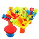 Gifts for Kids Deals! Sand Water Table for Toddlers 4 In 1 Sand Table and Water Play Table Kids Table Activity Sensory Play Table Beach Sand Water Toy