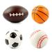 Tuscom Cotton Balls Grip Strength Ball Pit Balls 500 Grip Strength Football Basketball Football Decompression Stuffed Cotton Toy