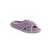 Women's Ada Slippers by MUK LUKS in Lilac (Size S(5/6))