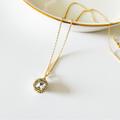 Kate Spade Jewelry | Last Onekate Spade Dainty Princess Cut Pave Pendant Necklace Clear | Color: Gold/White | Size: Os