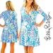 Lilly Pulitzer Dresses | Lilly Pulitzer Emilia Wrap Dress - Nwt - Size Xxs | Color: Blue/Pink | Size: Xxs