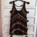Free People Dresses | Free People Low Back Beaded Dress | Color: Black/Red | Size: Xs