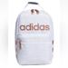 Adidas Bags | Adidas Santiago Insulated Lunch Bag Jersey White/Rose Gold, Clip Lock Handle | Color: Gold/White | Size: Os