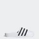 Badesandale ADIDAS ORIGINALS "ADILETTE" Gr. 42, schwarz-weiß (cloud white, core black, cloud white) Schuhe Badeschuh Clog Bade-Schuhe