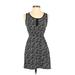 Forever 21 Casual Dress - Mini: Black Print Dresses - Women's Size Small