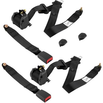 BFO - 2X 3 Punkt Automatikgurt Sicherheitsgurt Universa Gurtpeitsche 392mm e Prüfung Image